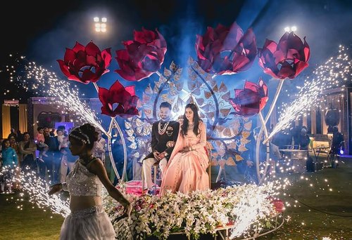 best bride groom entry theme bangalore