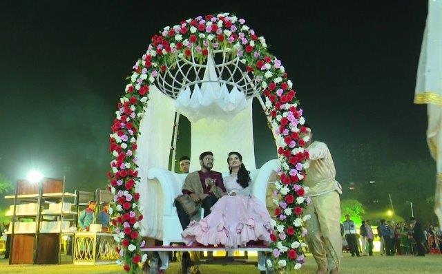 indian bride groom entry theme bangalore