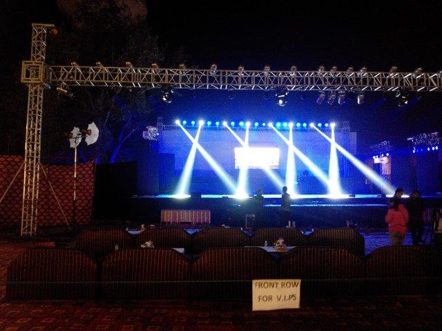 stage and Light setup bangalore