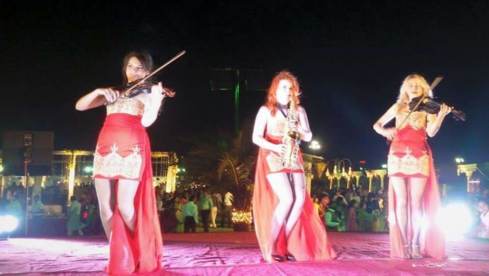 female trio musicians bangalore